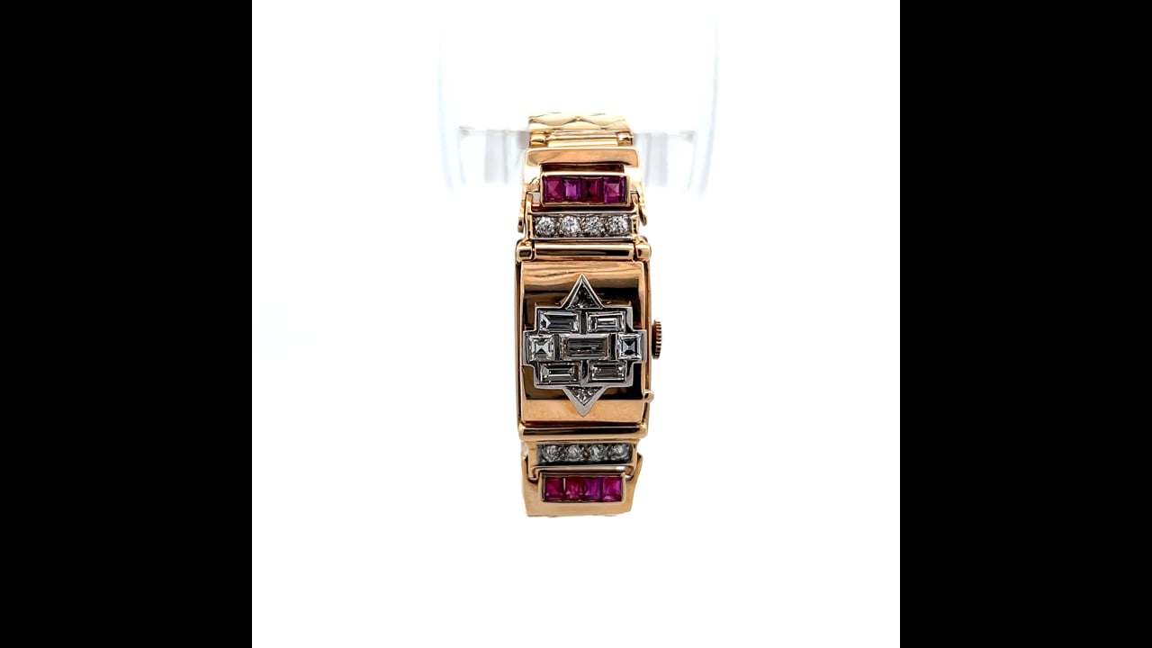 Unique Vintage Gold Bracelet and Watch Unique Vintage Gold Bracelet and Watch Vintage... | Depop main image 3