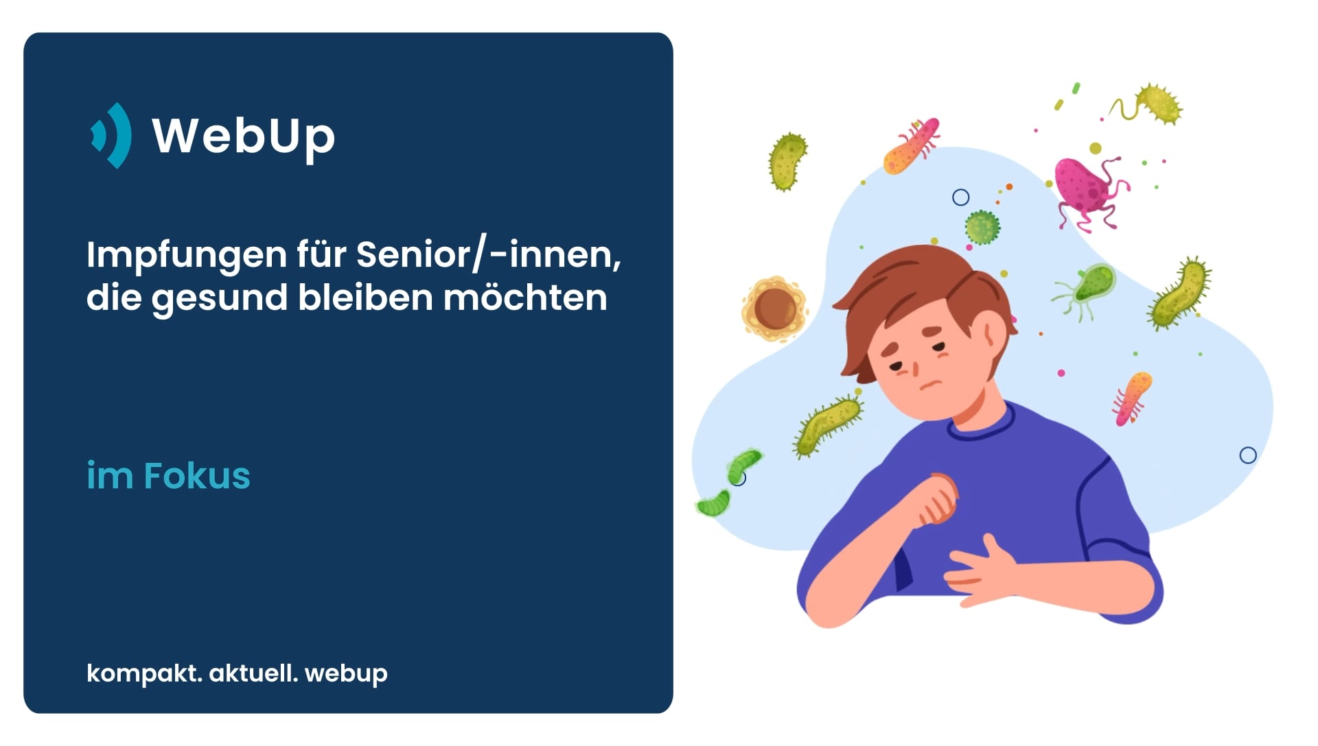 Impfungen für Senior/-innen, die gesund bleiben möchten