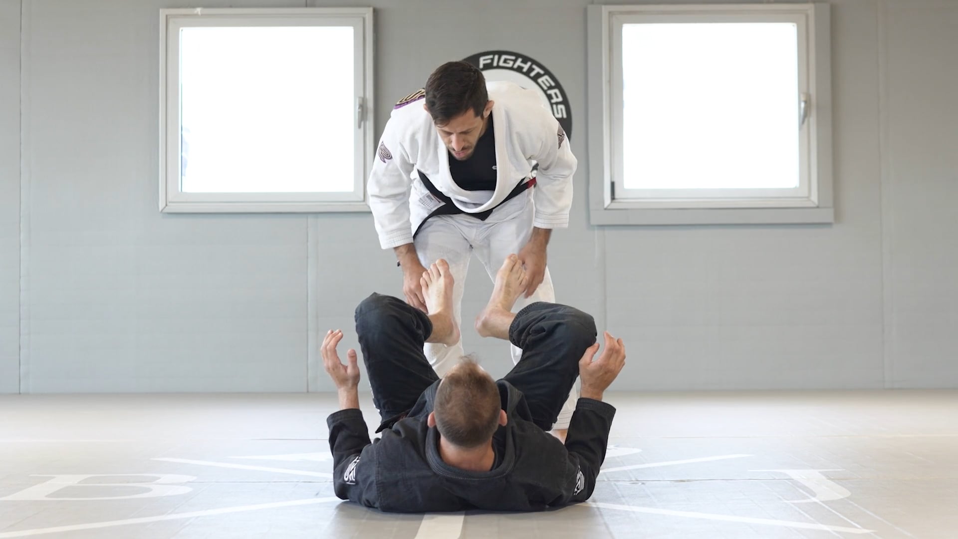 Warm up drill Double under entry