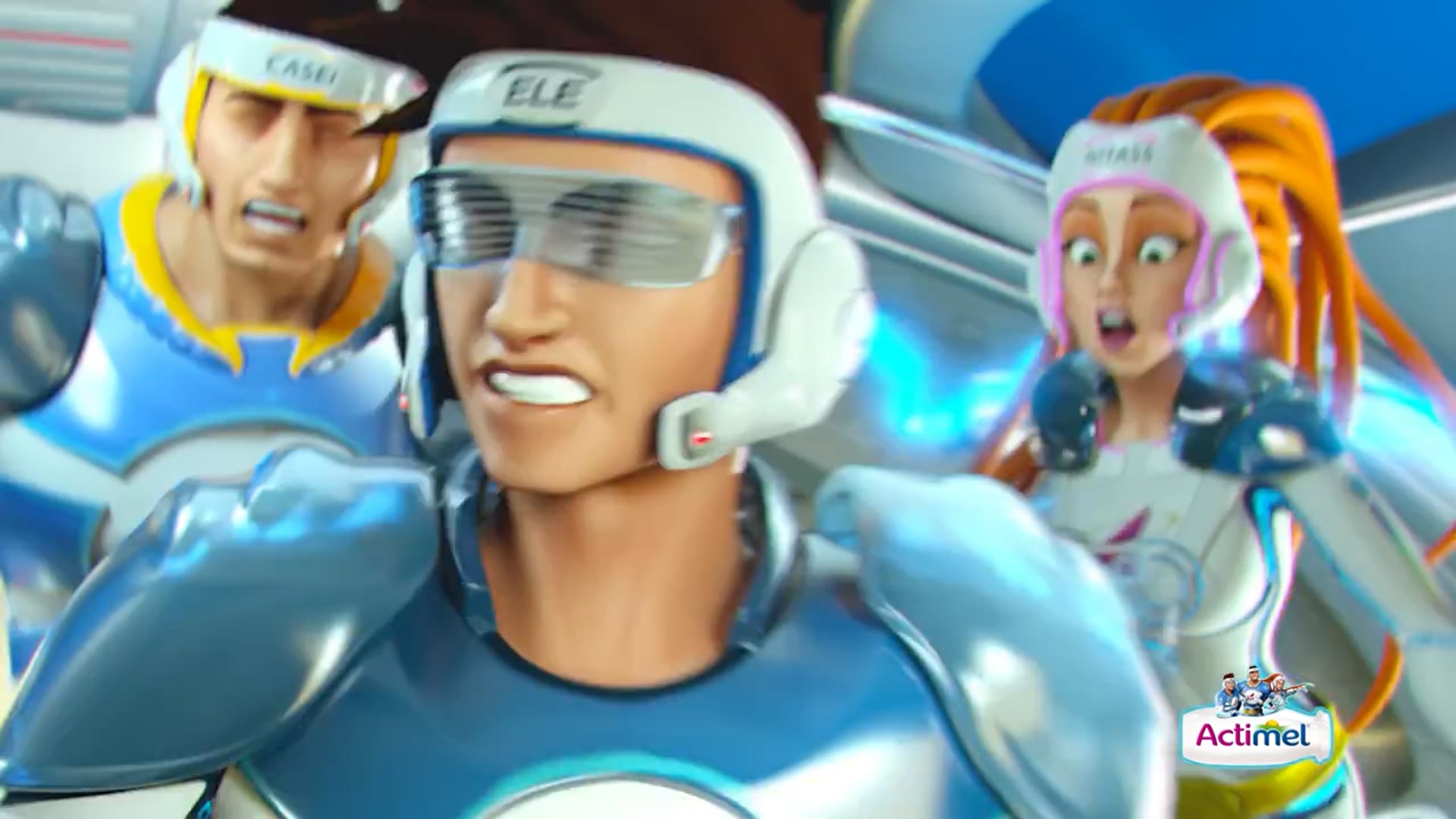 Equipo Actimel Los Guardianes del Ultra-Element (HD)