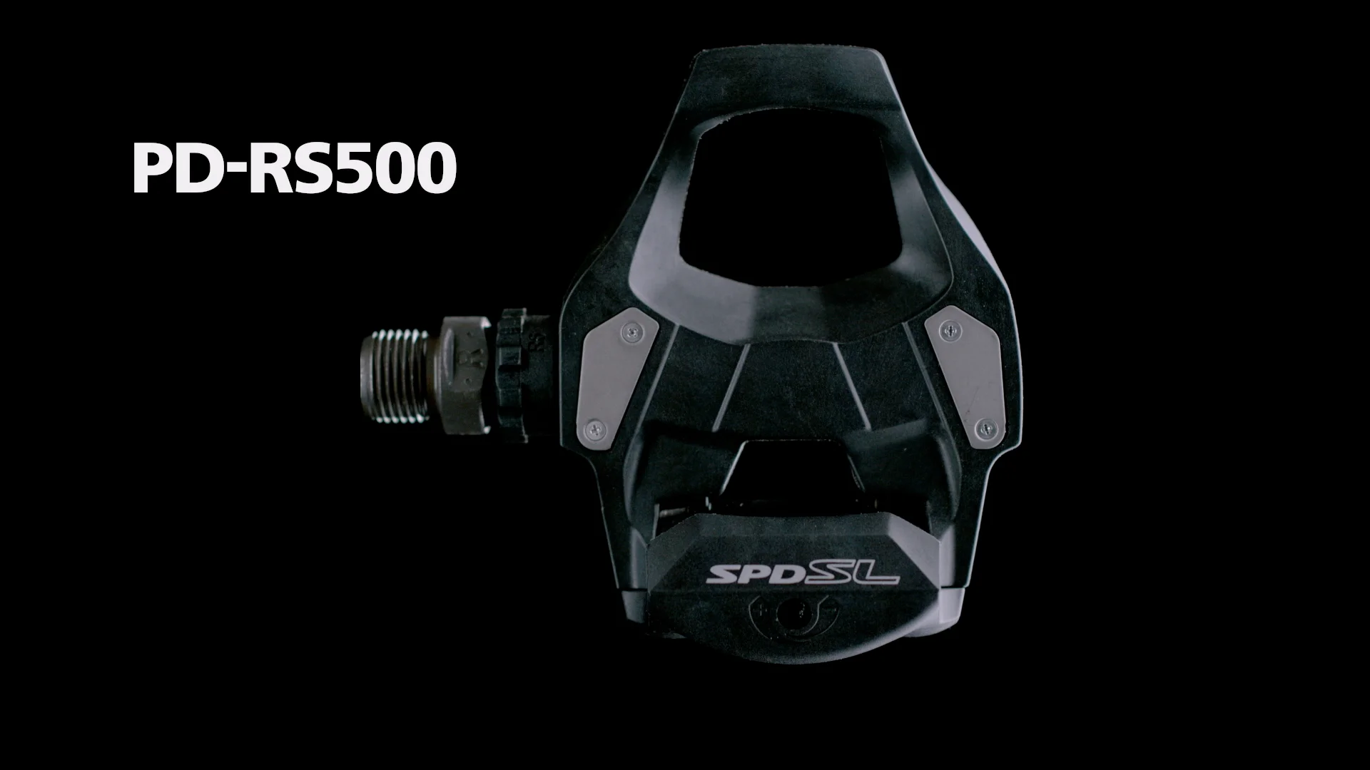 Shimano PD-RS500 SPD-SL pedal, resin composite, black Shimano PD-RS500 SPD-SL pedal, resin composite, black