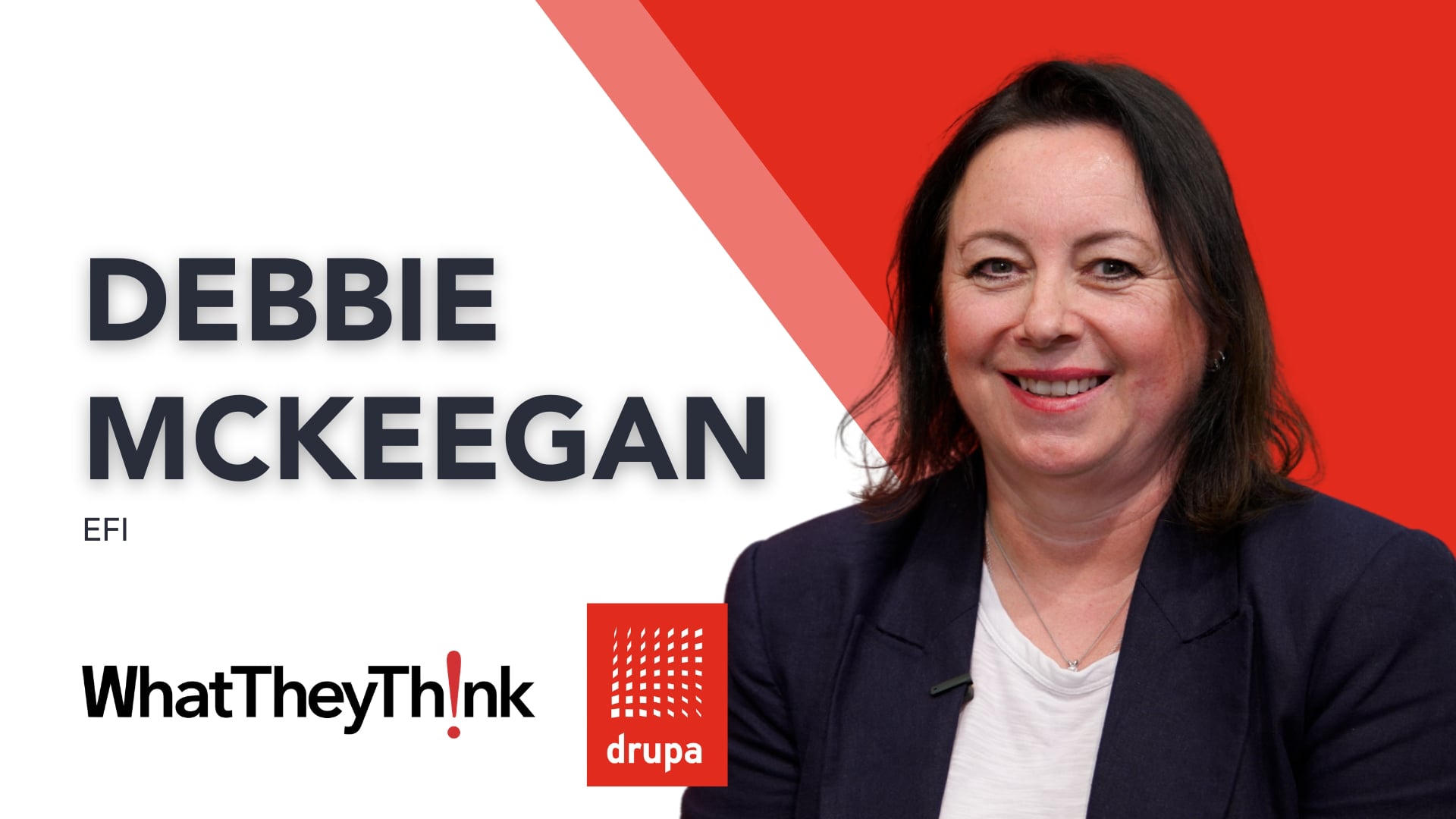 Debbie McKeegan of Texintel at drupa