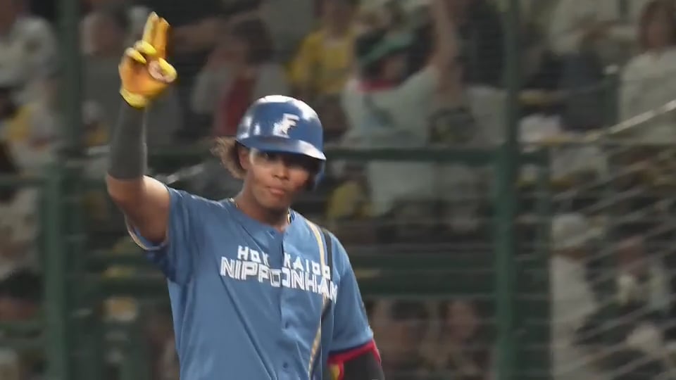 【7回表】本日猛打賞!! ファイターズ・水谷瞬 センターへの2点タイムリーヒットを放つ!!  2024年5月29日 阪神タイガース 対 北海道日本ハムファイターズ