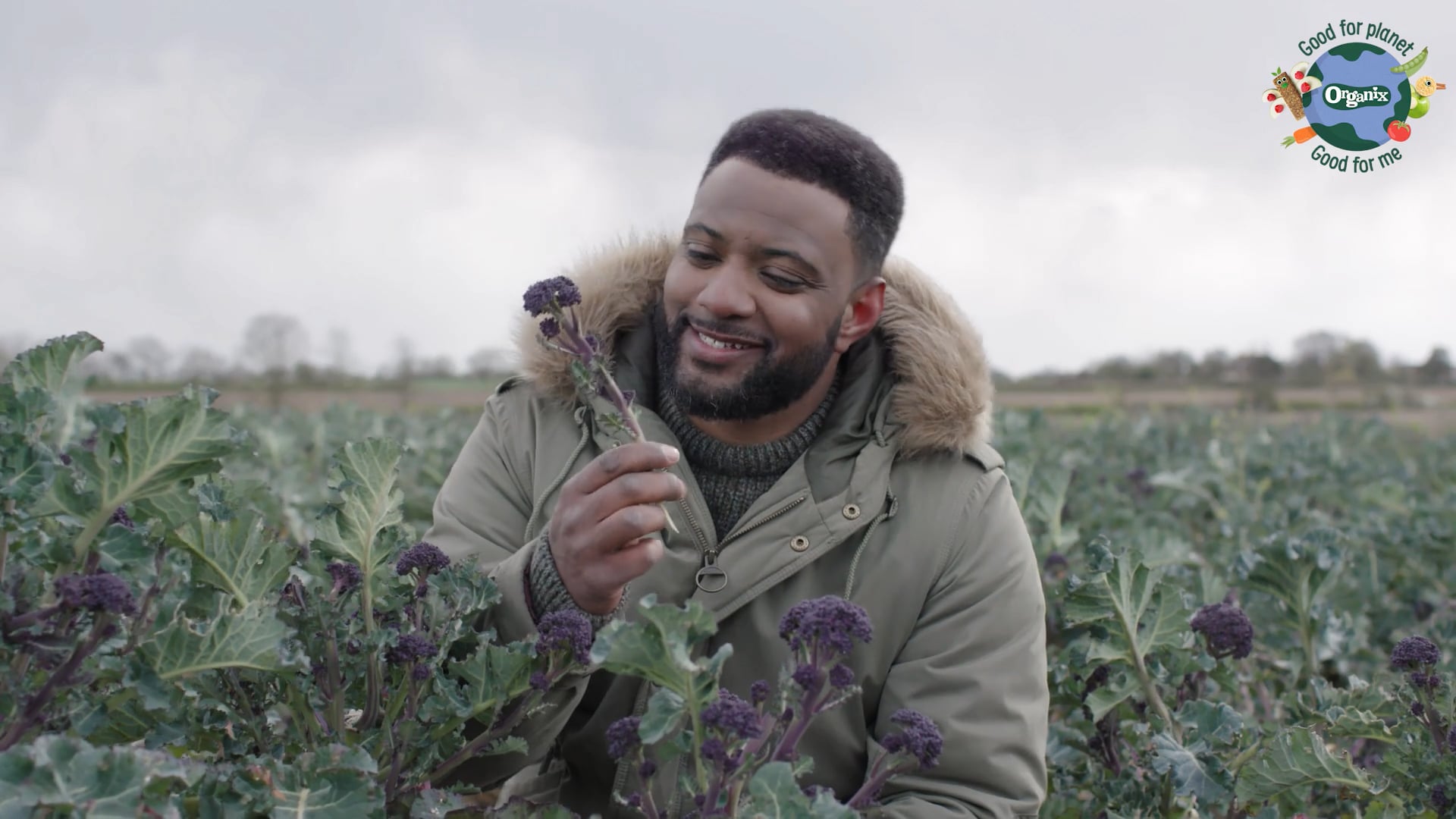 Down on the farm with JB for ORGANIX