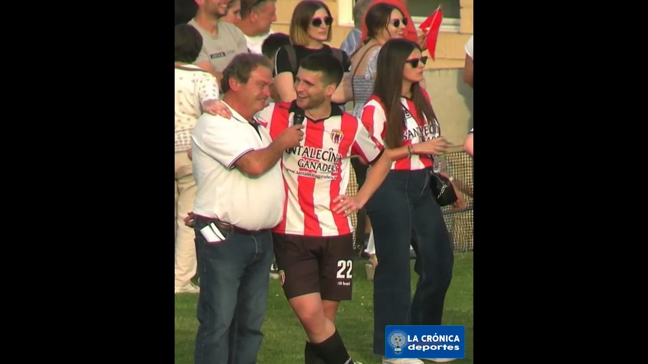 ENTREVISTAS DE JOSÉ PEDRO (Colaborador del canal de YouTube RodaTube) Al final del último partido en casa de la temporada del CF Ontiñena.