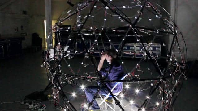 A multi array LED Dome by Merry Hodgkinson on Vimeo