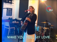 JANIE - MAKE YOU FEEL MY LOVE (Solo Acoustic)