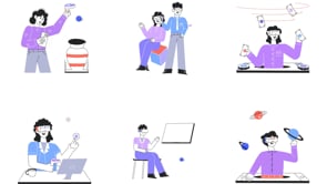 Augmented Reality Illustrations, a Person Illustration by Prosymbols (Thumbnail 9 of 9)