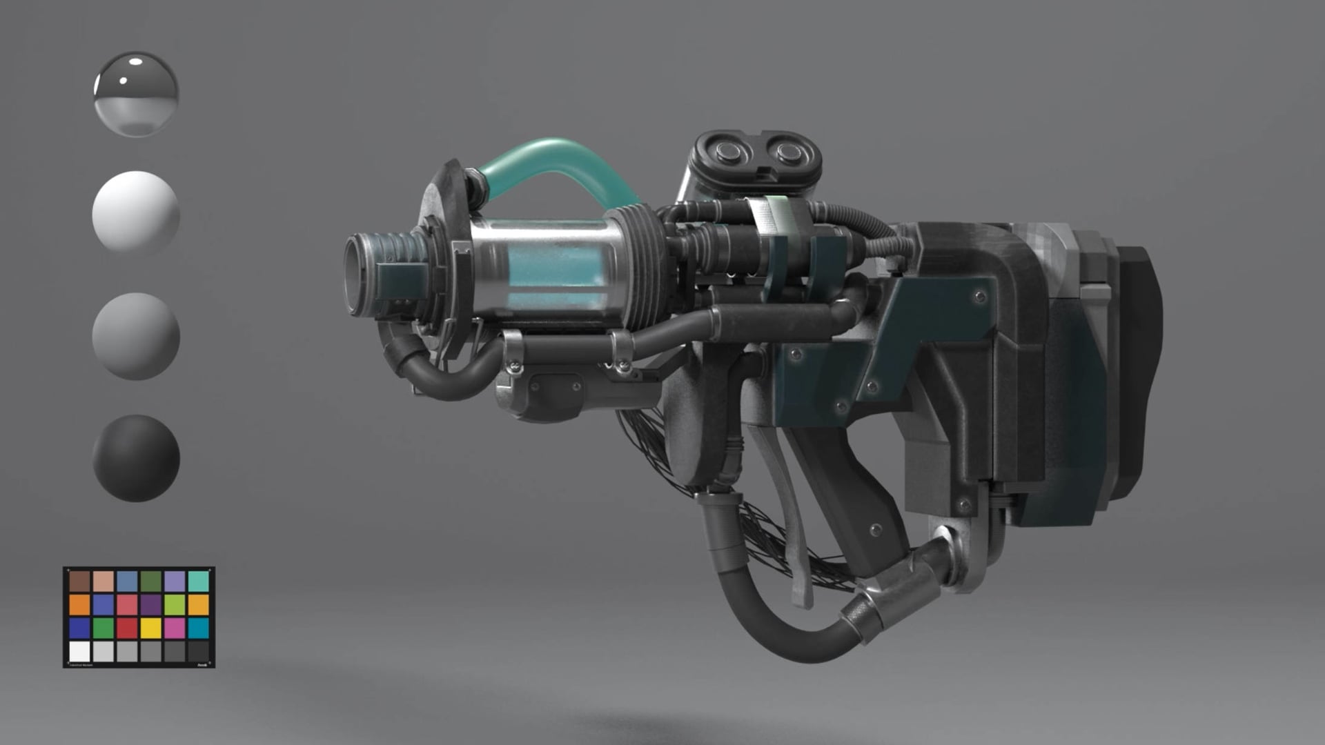 Procedural Modeling: Sci-Fi Gun
