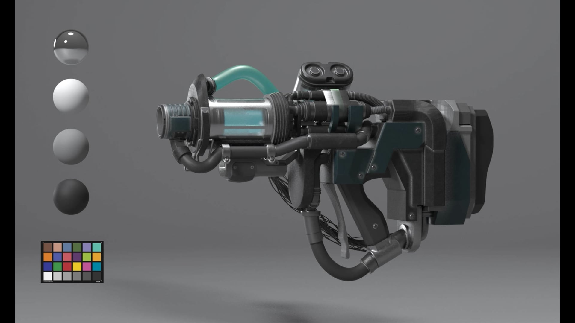 Procedural Modeling: Sci-Fi Gun