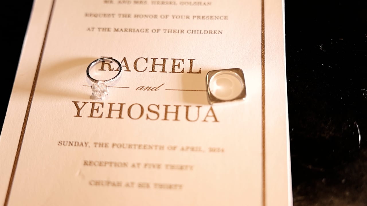 Yehoshua And Rachel Golshan's Wedding Highlight