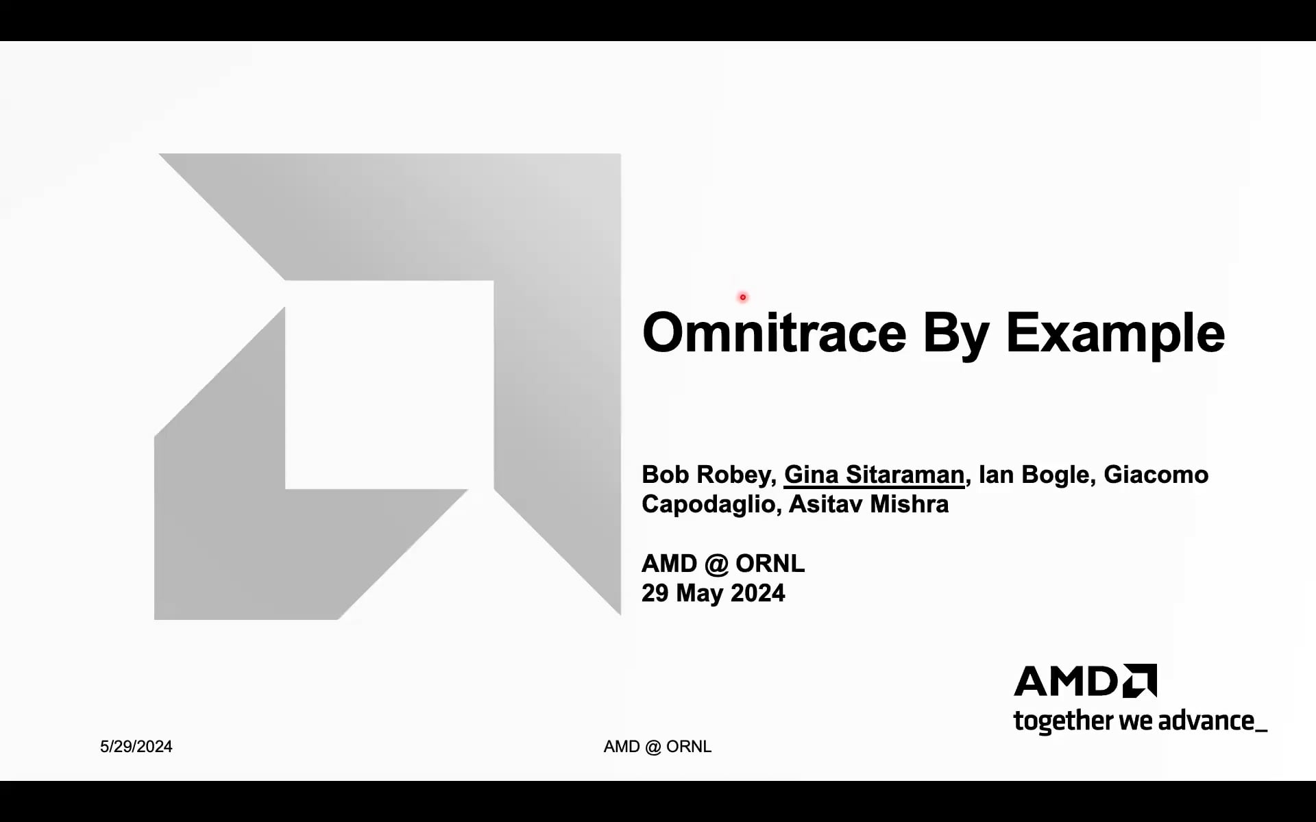 Omnitrace By Example On Vimeo