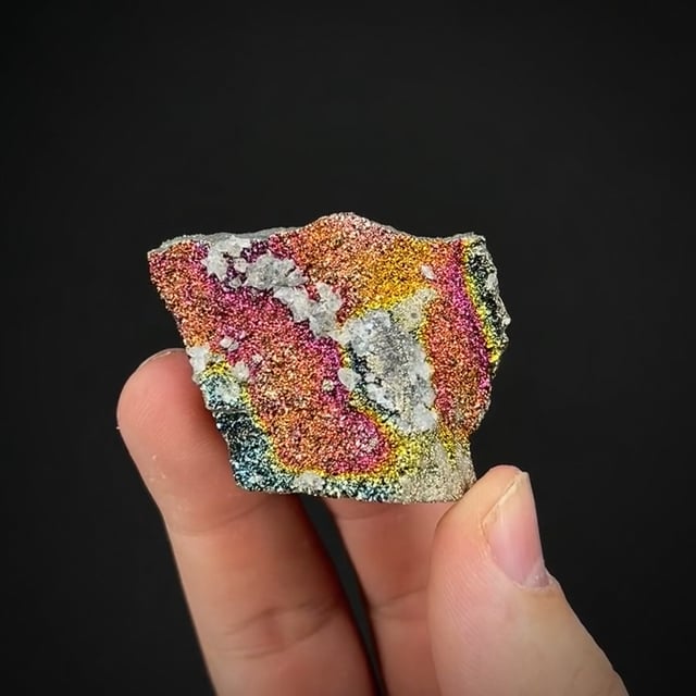 Iridescent Pyrite