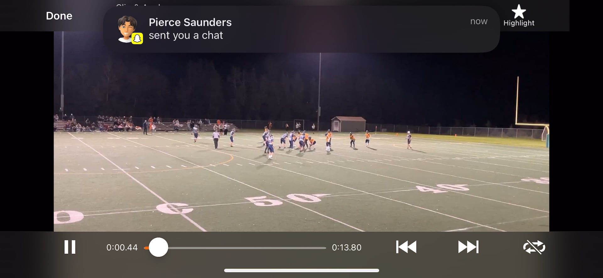 Watch aiden hicken's tight end film