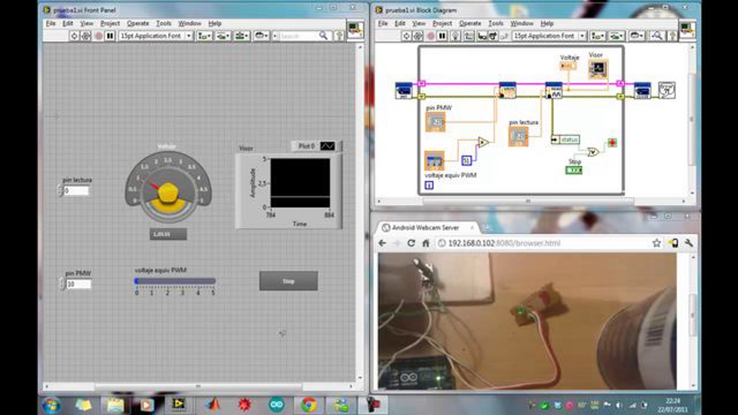 Arduino + LabVIEW: analog I/O | Videos & Movies on Vimeo