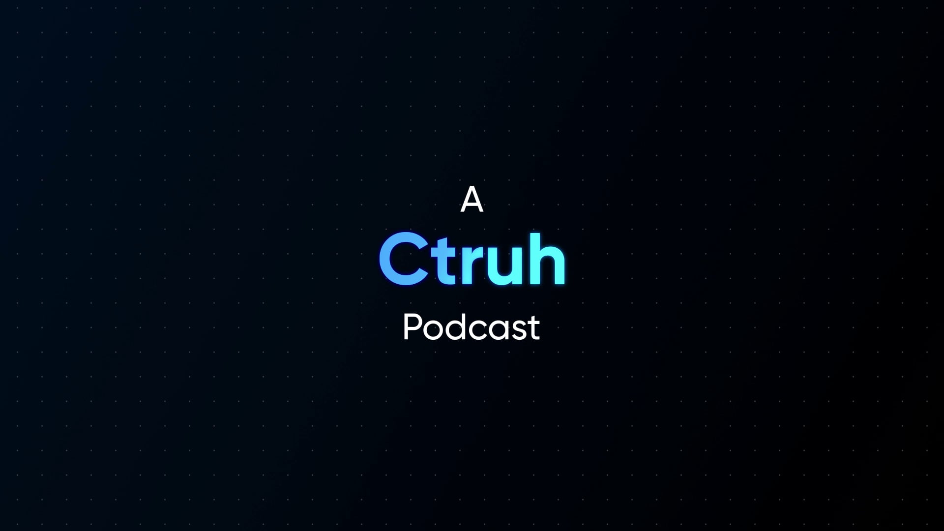 Podcast Intro