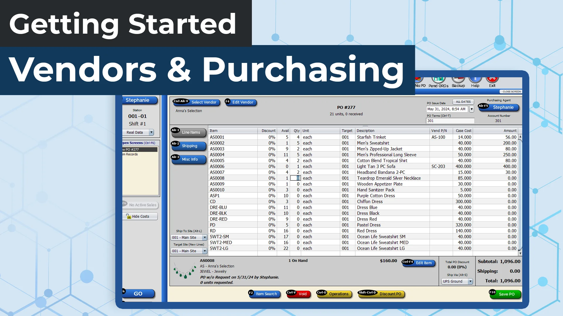 Creating a Purchase Order – Artisan POS Knowledge Base