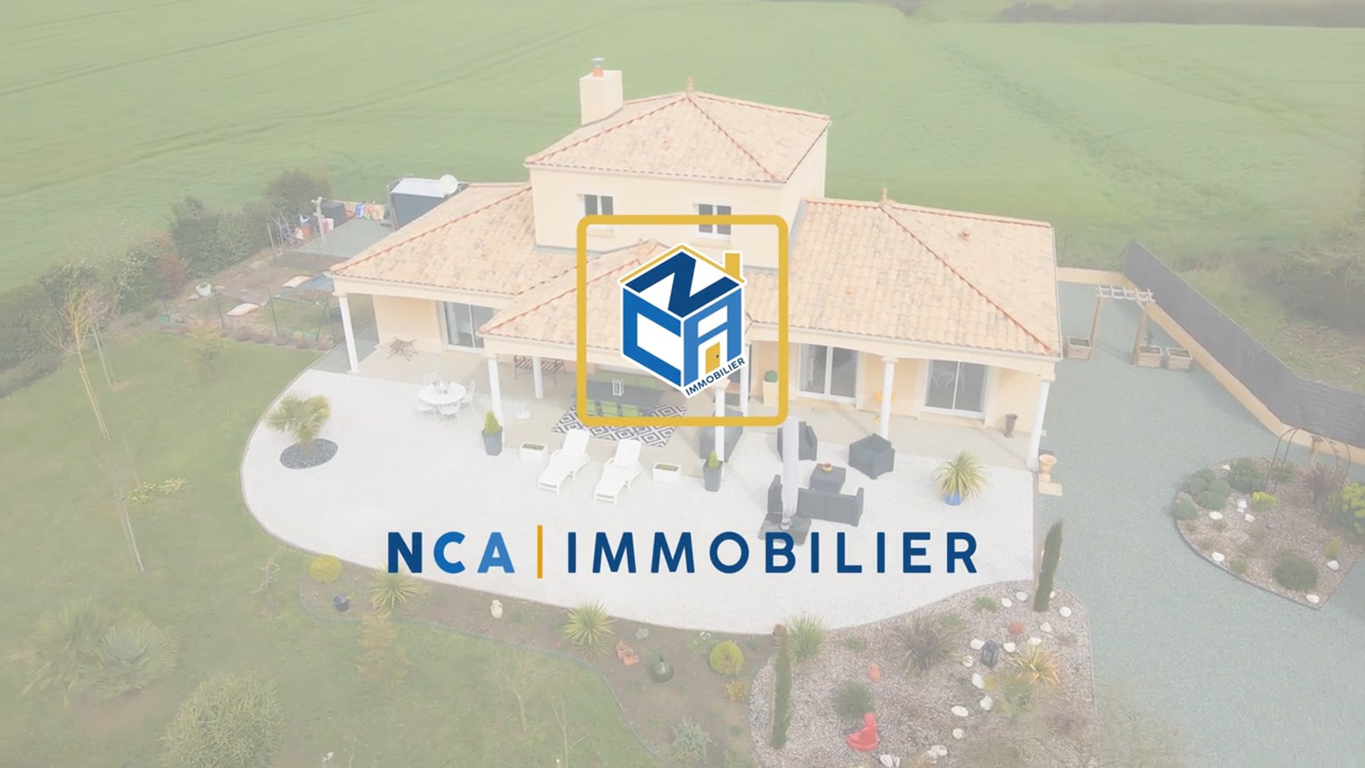 Visite immobilière immersive par drone - NCA Immobilier