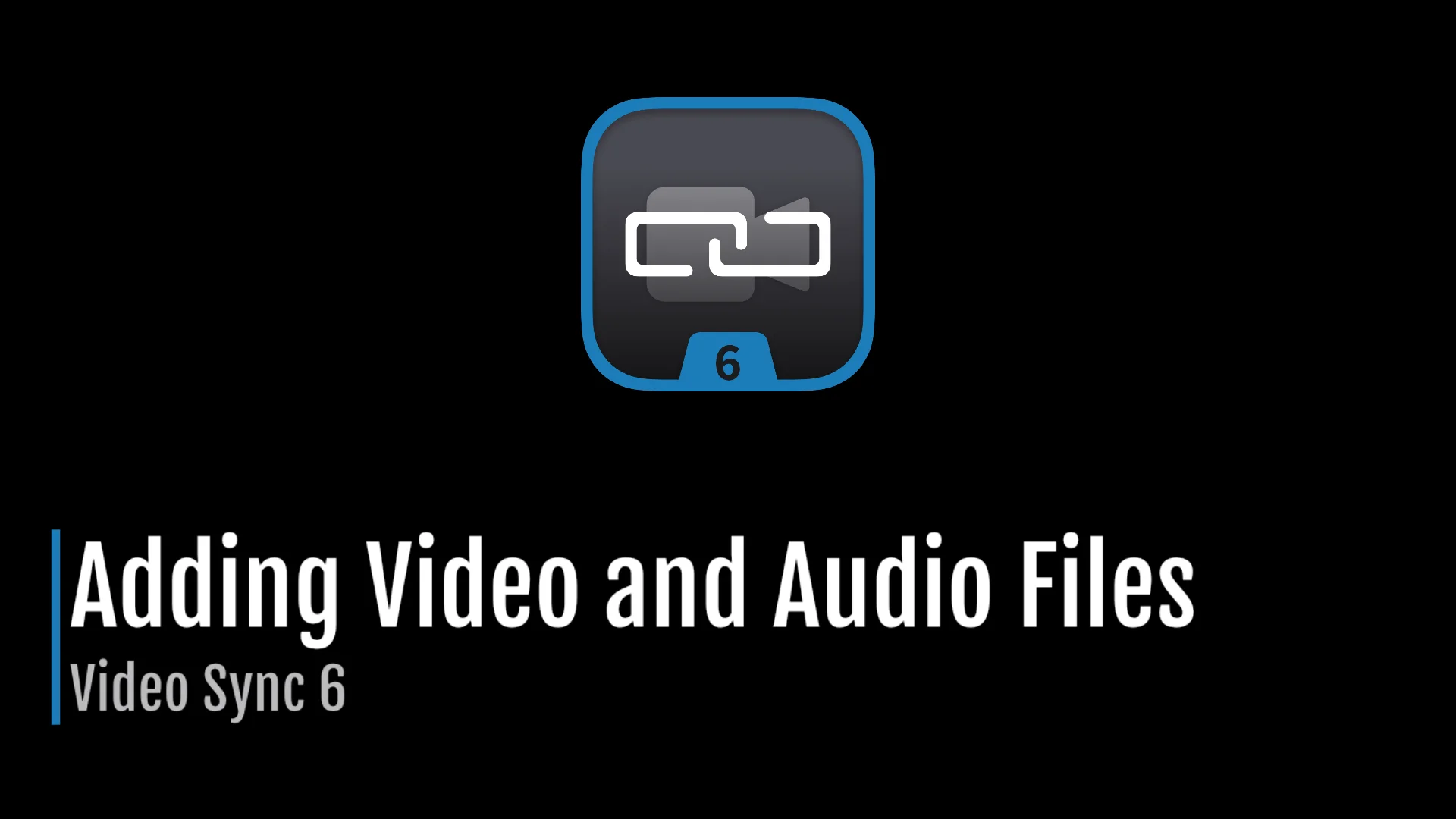 Video Sync 6 - Adding Video and Audio Files on Vimeo