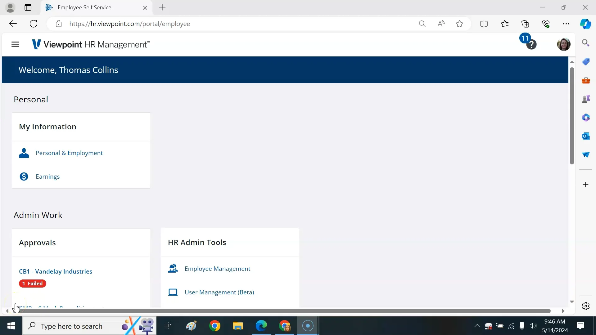 Set Up Employee Self-Service on Vimeo