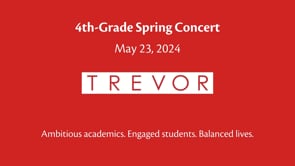 4th-grade spring concert 2024