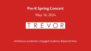 Pre-K Spring Concert 2024