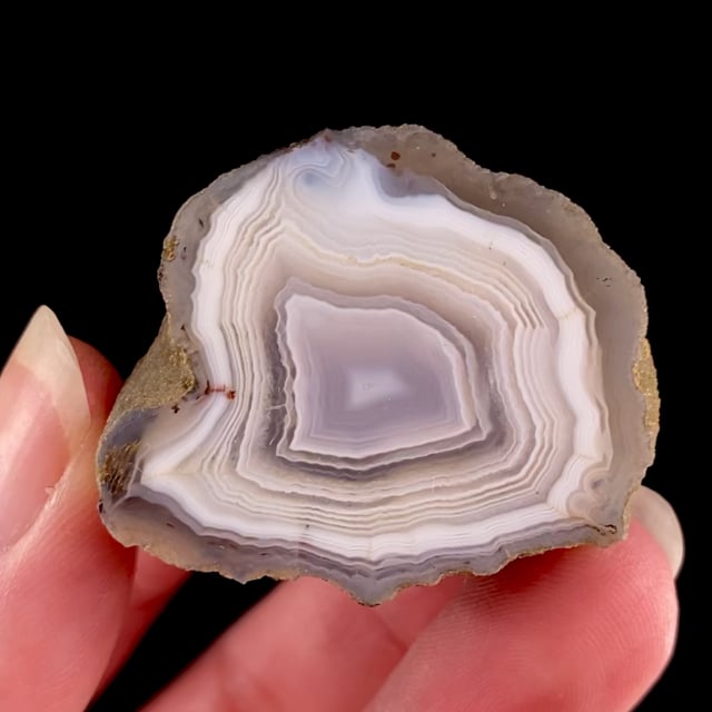 Quartz var: Agate (rare locality)