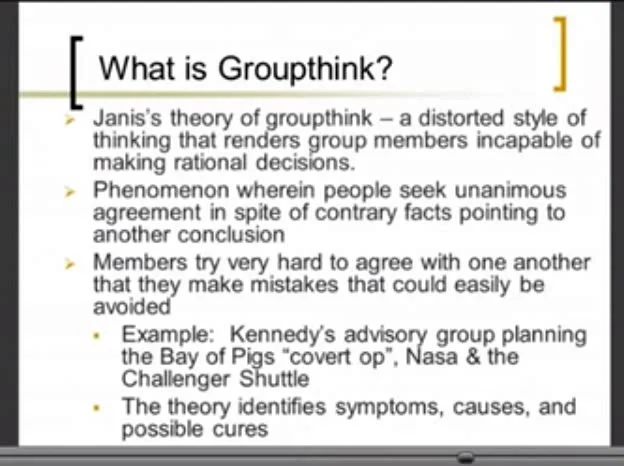 Groupthink on Vimeo