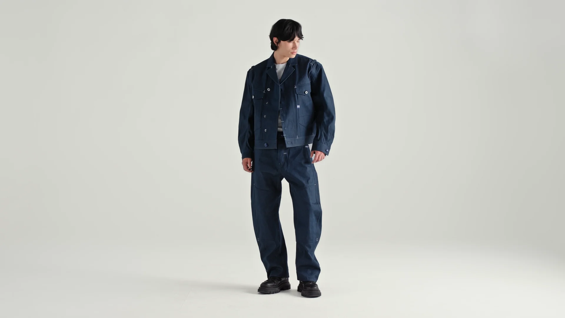 G-Star Origins Selvedge Jacket | ダークブルー | G-STAR® JP