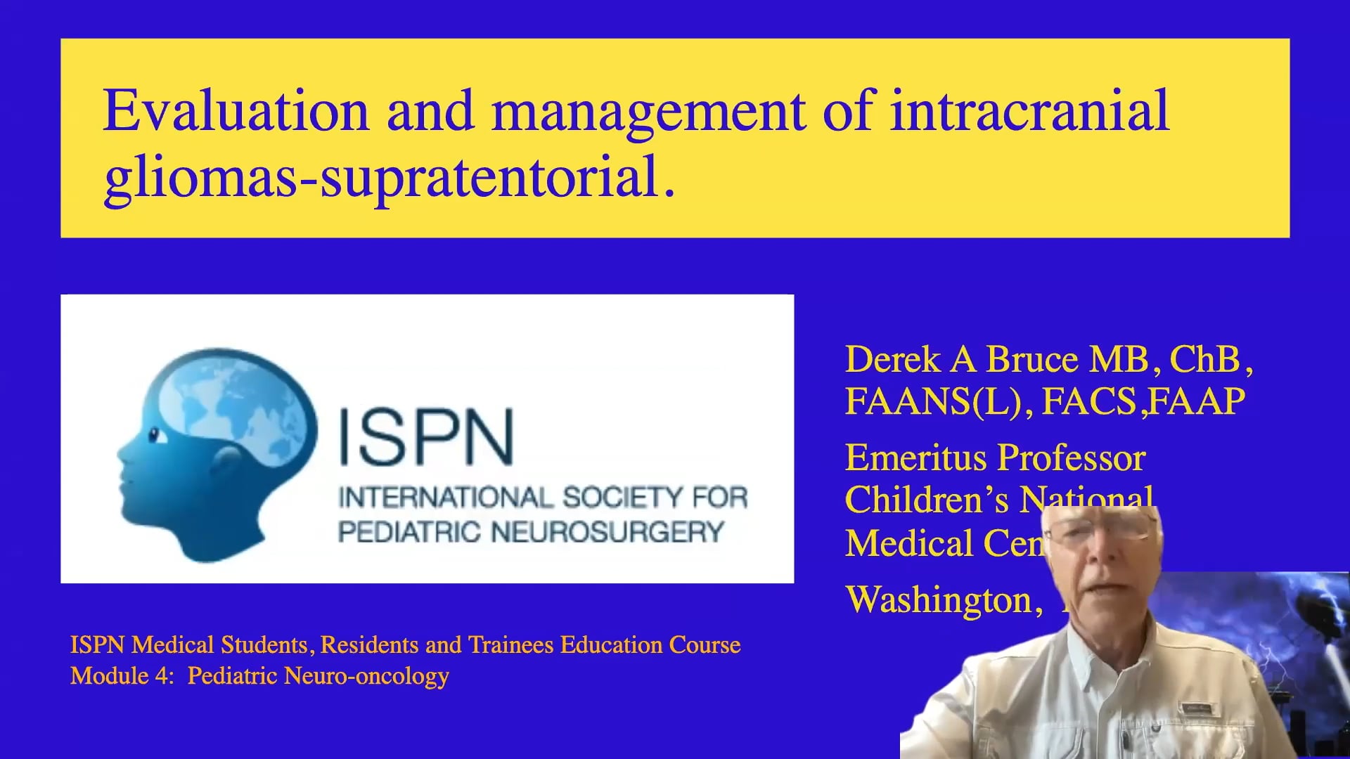 Evaluation and management of intracranial gliomas – Supratentorial