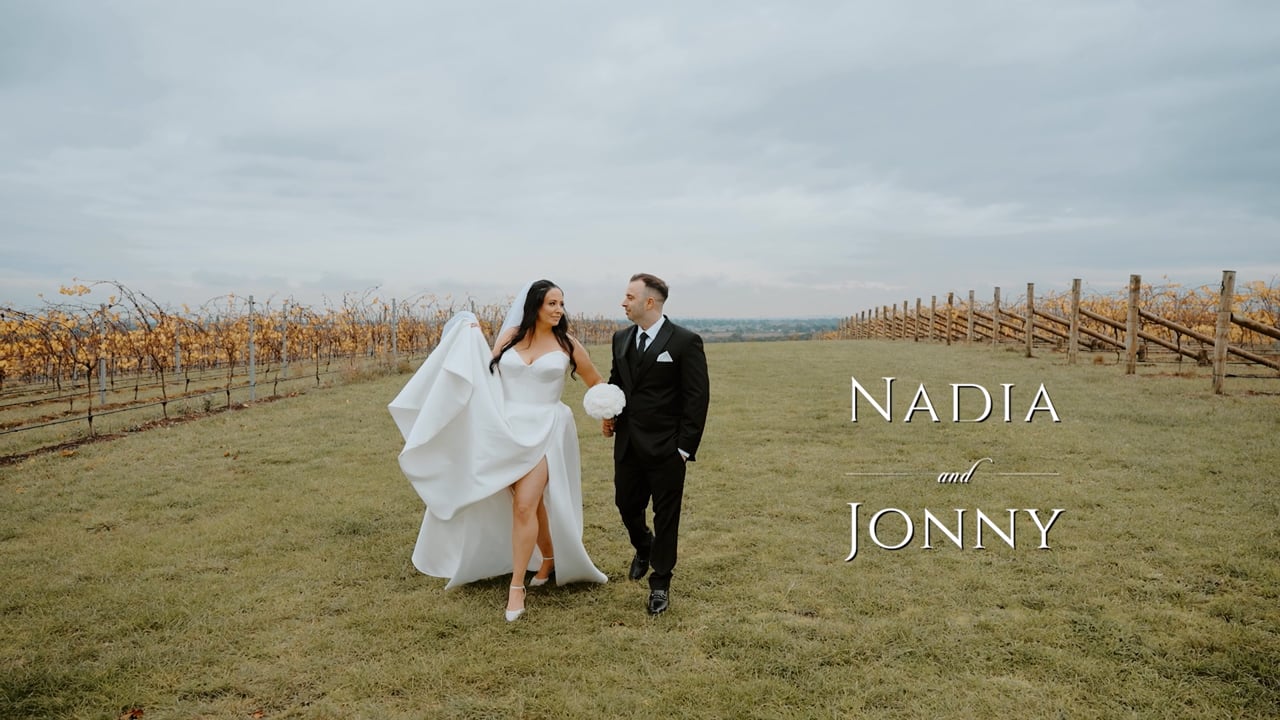 Five Vineyard Wedding Video, Melbourne - Nadia and Jonny