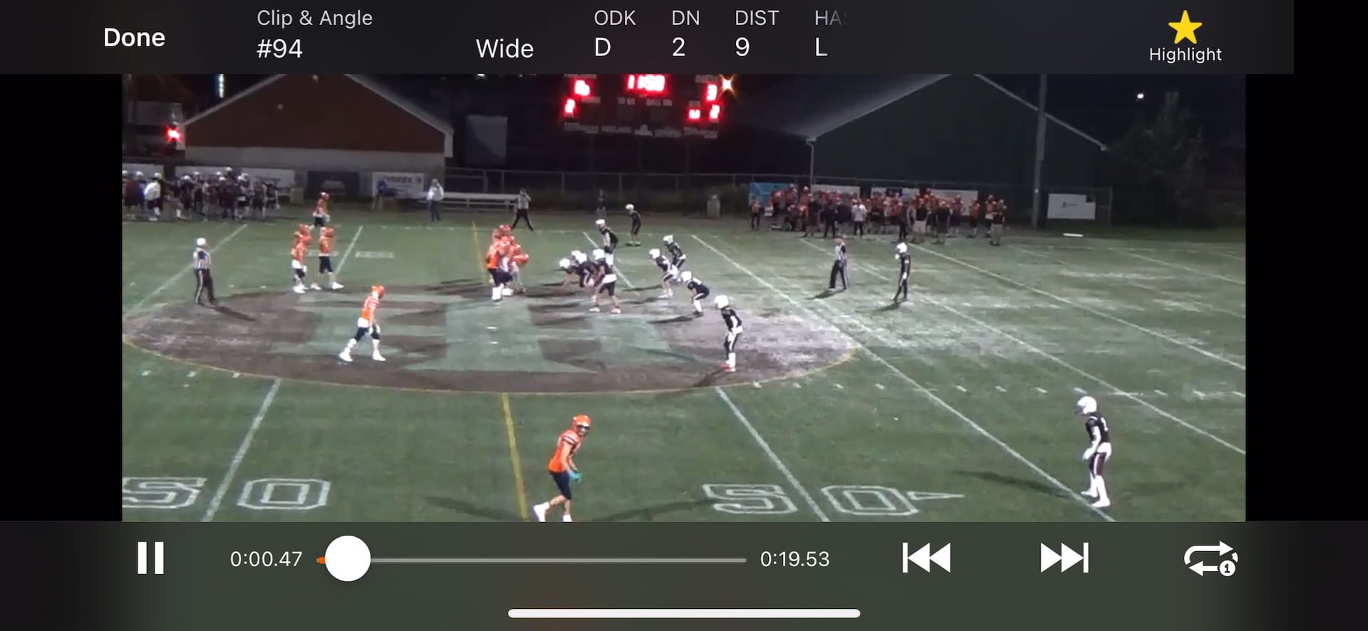 Watch santiago vicent's cornerback film