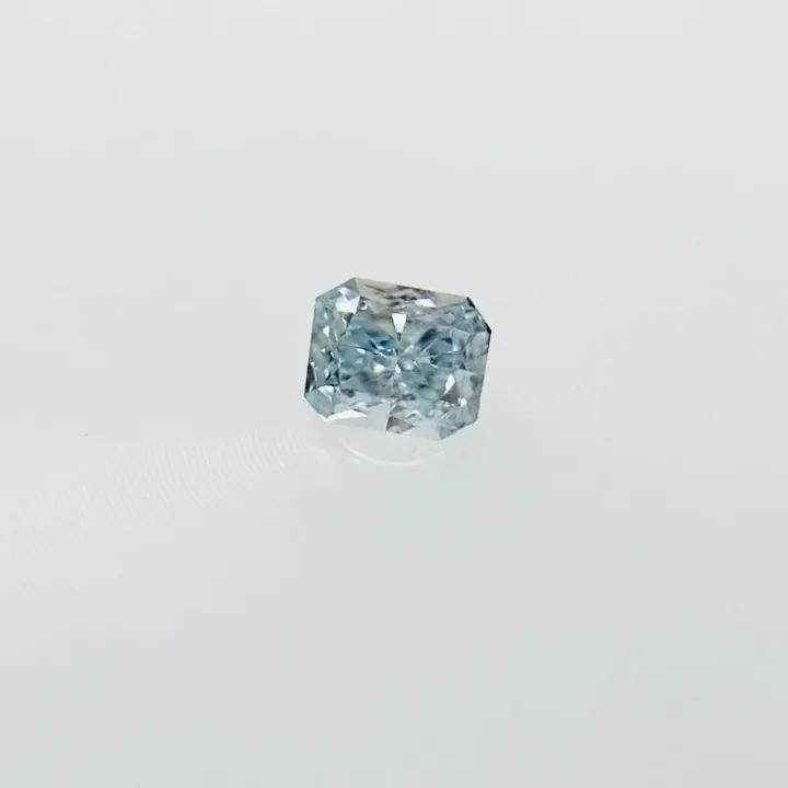 【冬バーゲン★】 BLUE GREENISH FANCY 0.094ct R.T. - RCT/RT2754/CGL/GIA ヘアアクセサリー