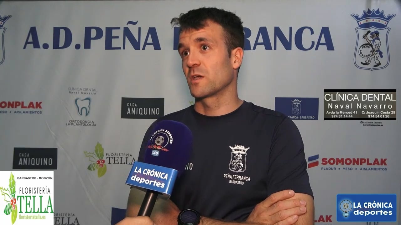 NÉSTOR ARILLA (Entrenador Ferranca) P. Ferranca Tella 1-1 CD Alcorisa / Partido de Ida Playoff de Ascenso a Preferente