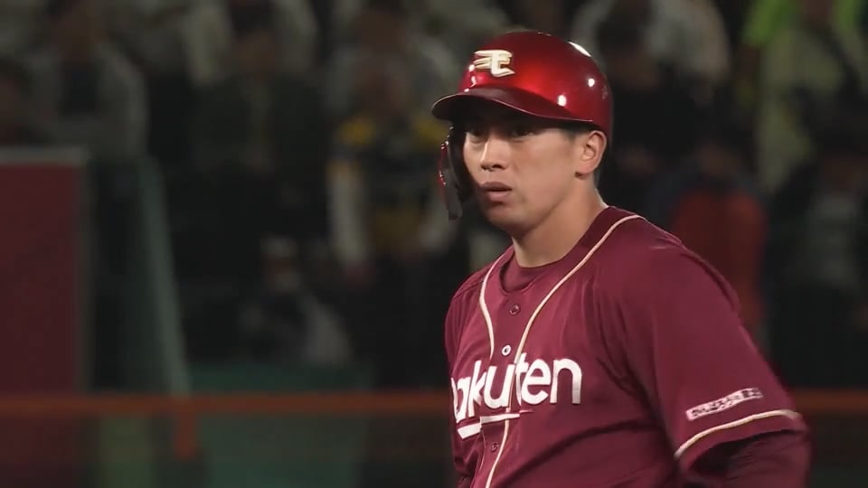 【10回表】貴重な追加点!! イーグルス・小郷裕哉 ライト方向へタイムリー2ベースヒット!!  2024年6月4日 阪神タイガース 対 東北楽天ゴールデンイーグルス