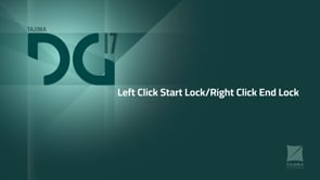 DG17 - Left Click Start Lock Right Click End Lock