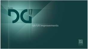 DG17 - UI Improvements