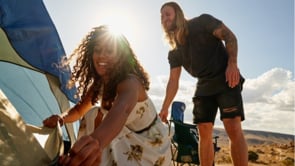 Musical camping in the Cali desert