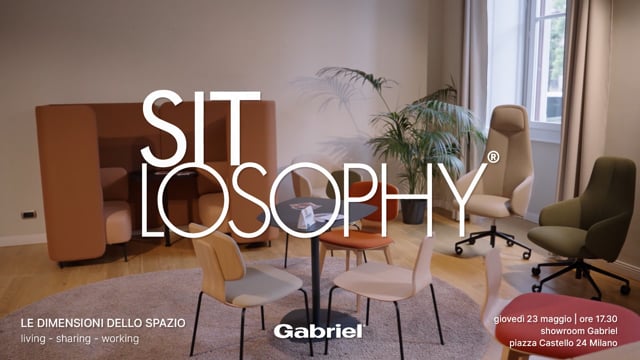 Sitlosophy® at Gabriel Milano
