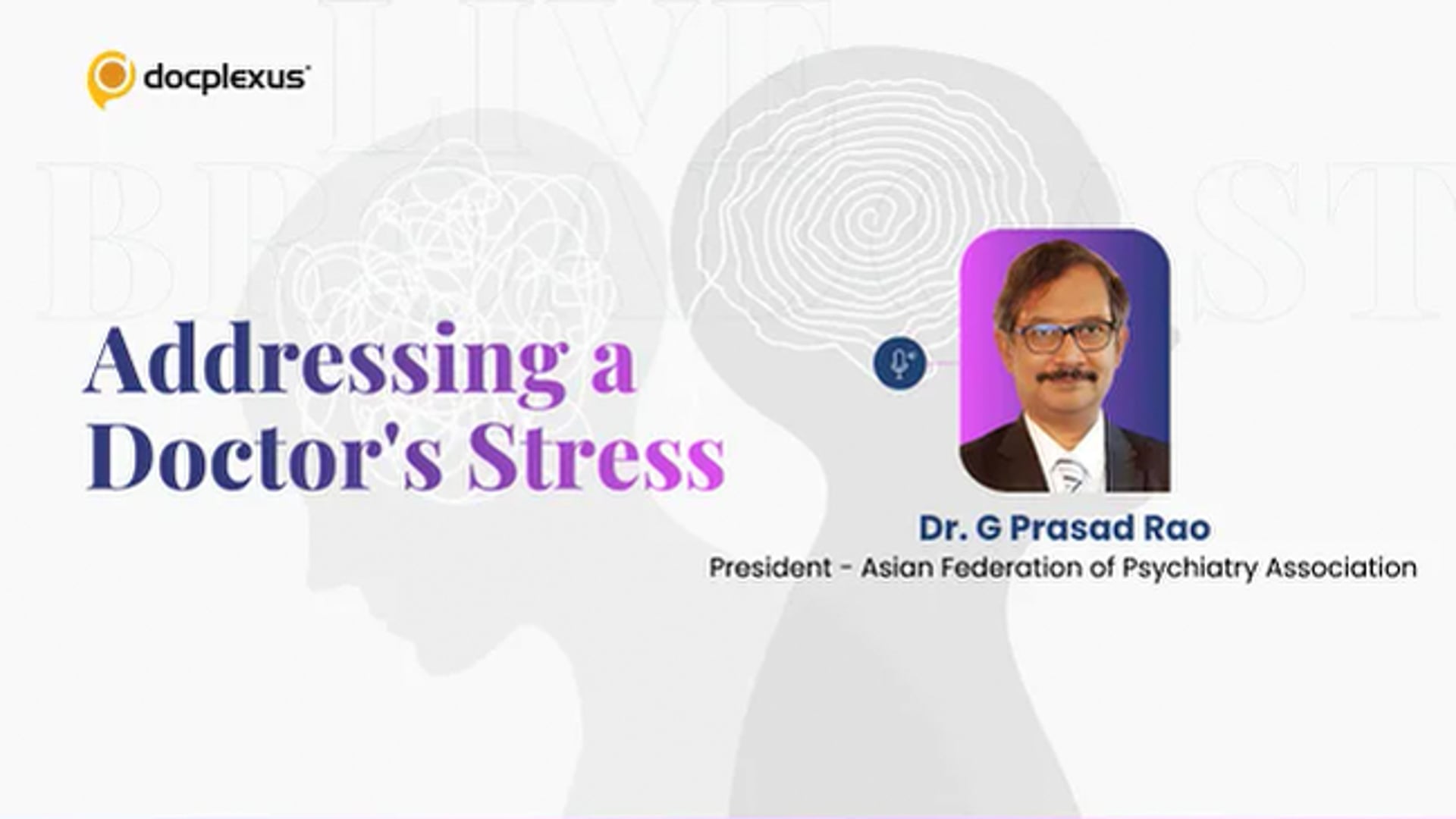 Addressing a Doctor's Stress