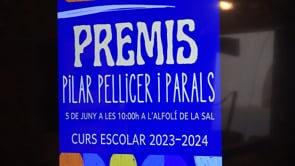 La resolució dels Premis Pilar Pellicer reconeix l'alta qualitat i participació