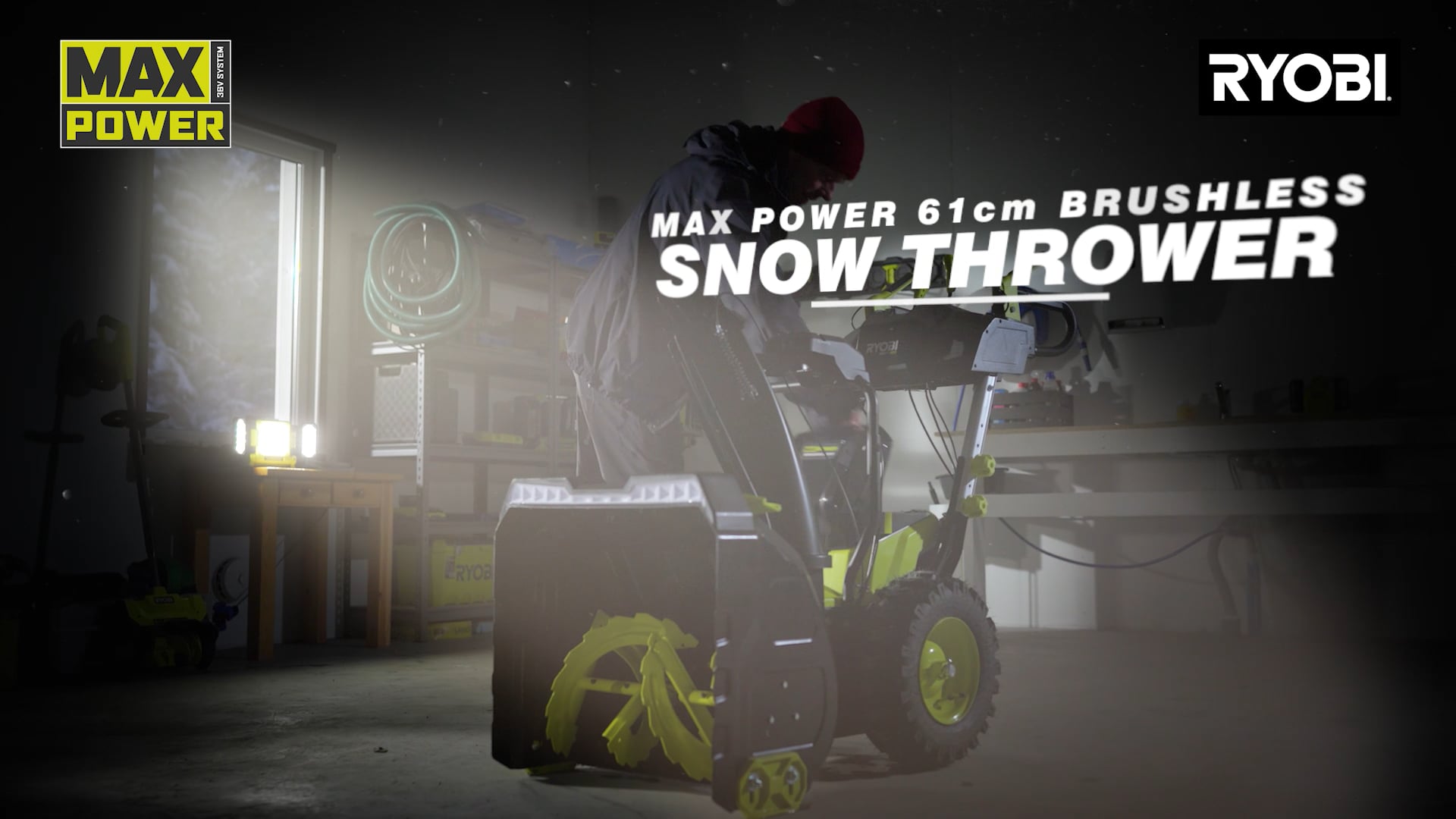 RYOBI SNOW THROWER
