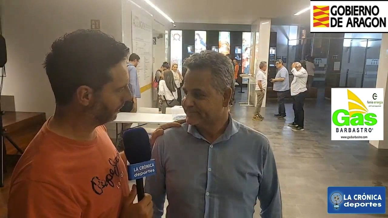 ENTREVISTA CON JOSAN FIERRO; NUEVO PRESIDENTE DE LA UD BARBASTRO " Contamos con todos " " Hay que empezar a trabajar desde ya para planificar la próxima temporada " " Tenemos que conseguir un mínimo de 700 socios "