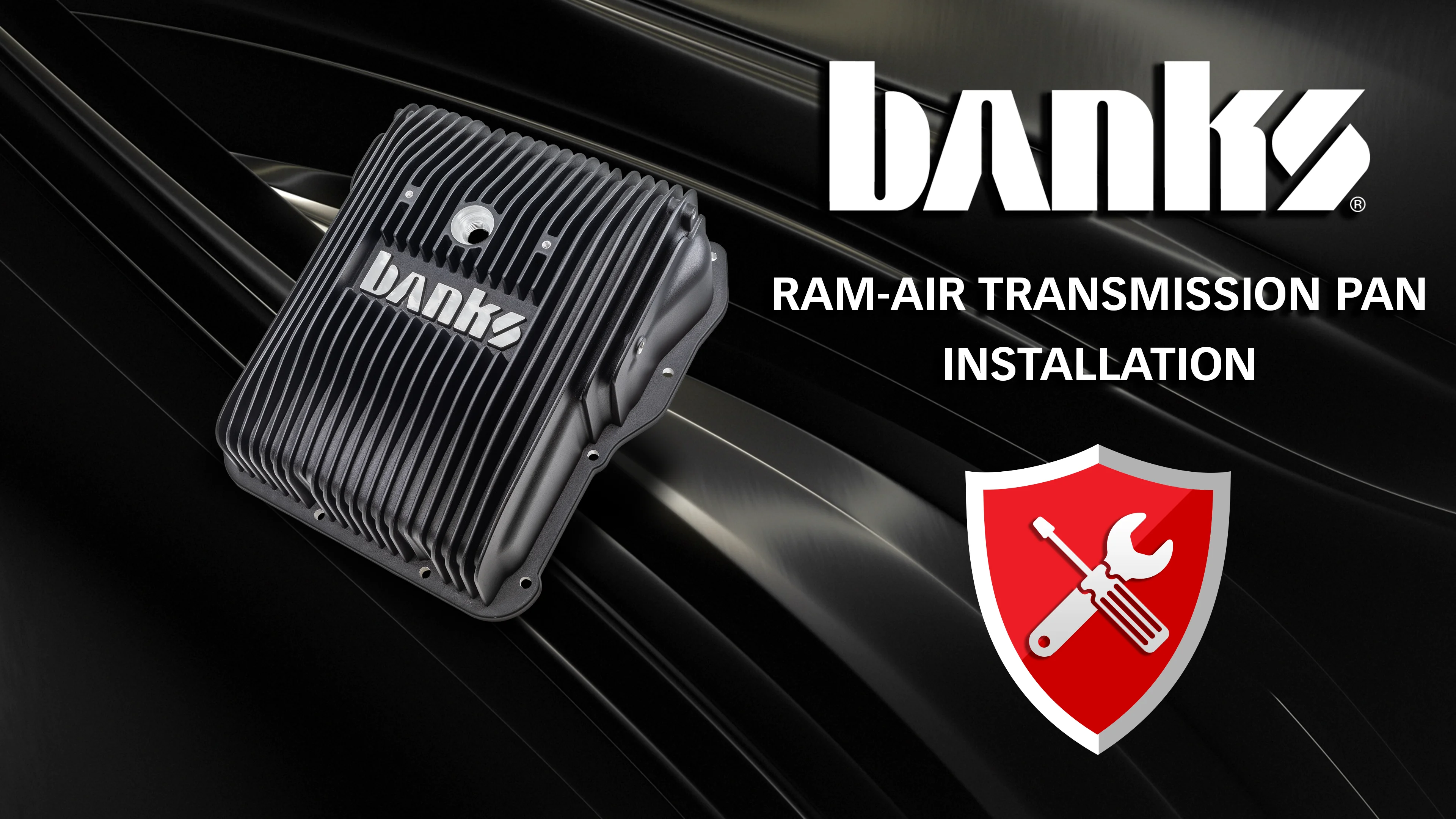 97755 | Banks Ram-Air Transmission Pan for 2001-2019 Chevy/GMC