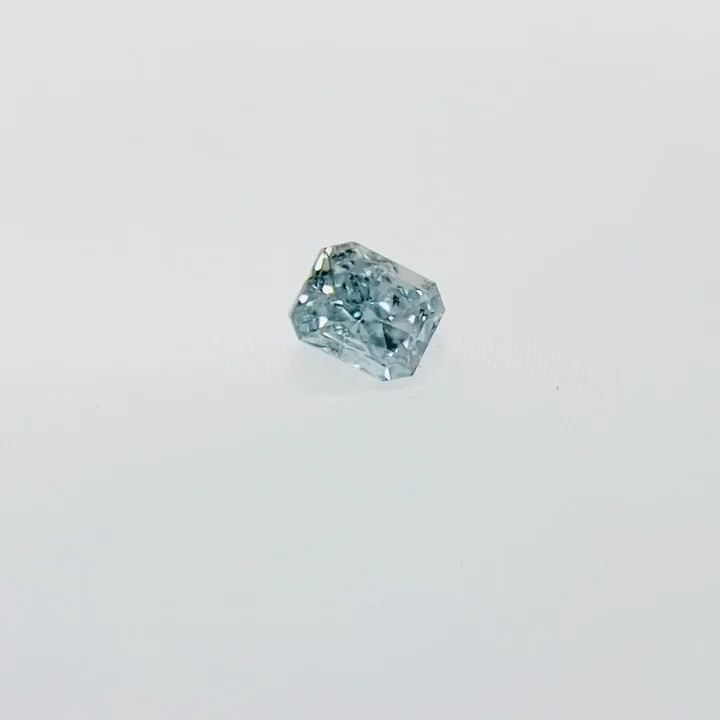FANCY INTENSE GREEN BLUE 0.056ct RCT/RT2755/CGL - R.T.Diamonds Co Ltd