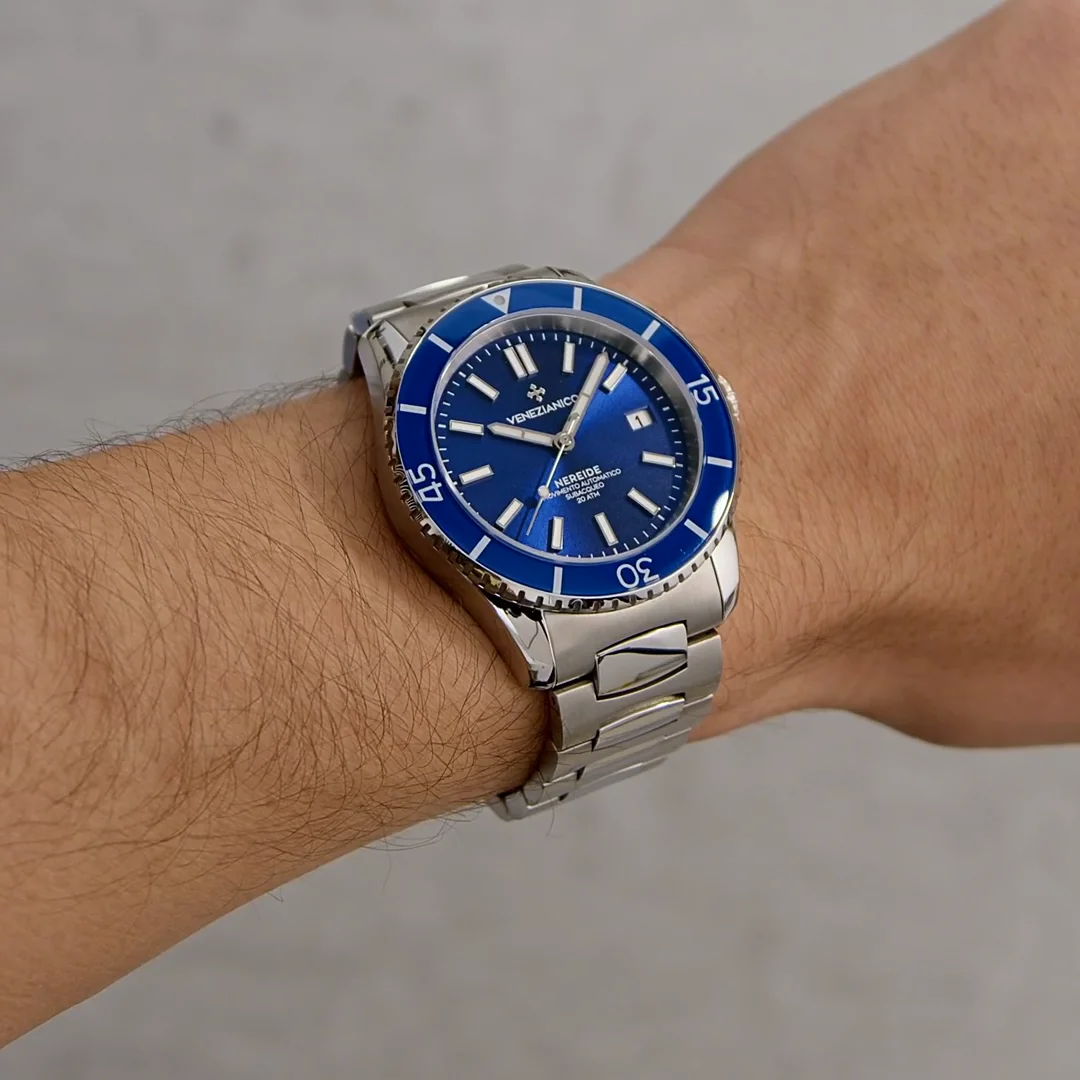 ＊ケネディⅣ世 Venezianico Kurmalı Otomatik Erkek Kol Saati - 3321502C Nereide 42