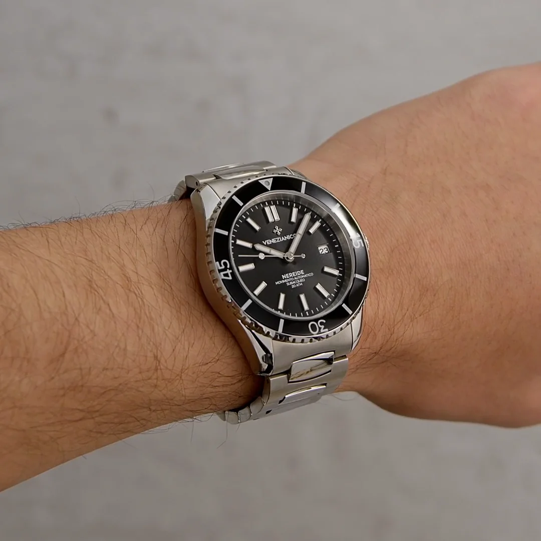 Venezianico Kurmalı Otomatik Erkek Kol Saati - 3321504C Nereide 42