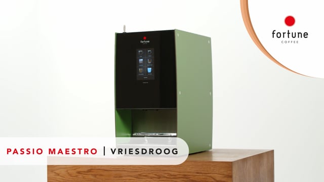 Passio Maestro koffieautomaat – Dagelijks onderhoud