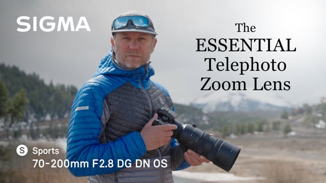 The ESSENTIAL Telephoto Zoom Lens: SIGMA 70-200mm F2.8 DG DN OS | Sports with Liam Doran