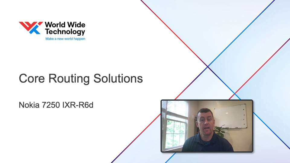 Core Routing Solutions: Nokia 7250 IXR-R6d
